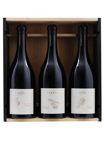 Coffret Bois  Les Parcellaires  - Domaine Lafage 2015