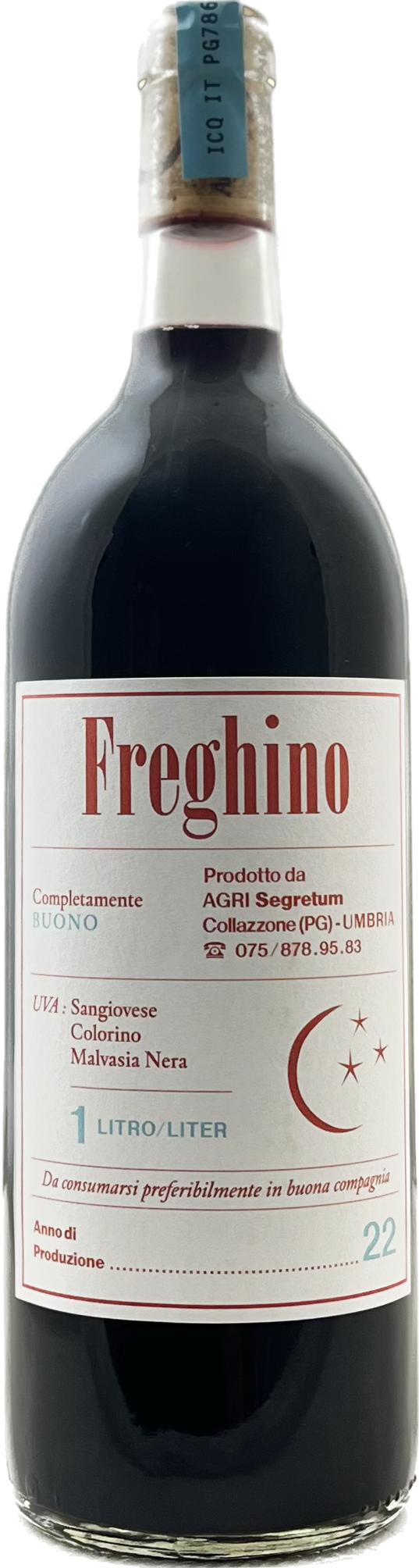 Freghino - Agri Segretum 2023 100 cl - BIO