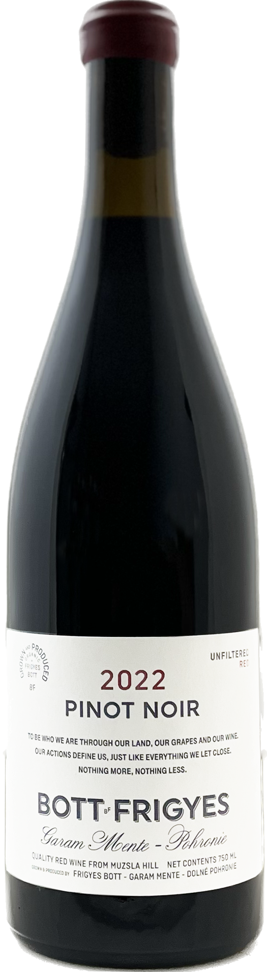 Pinot Noir - Bott Frigyes 2023 - BIO